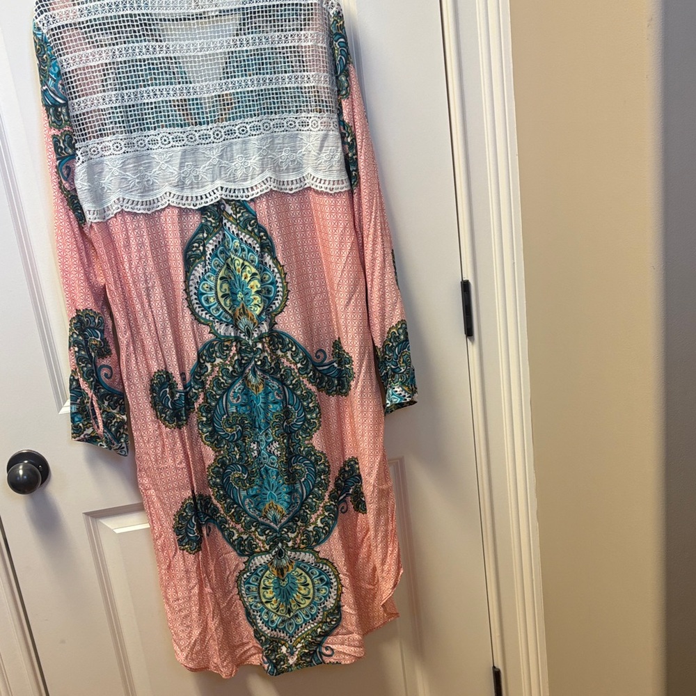 Button up long dress